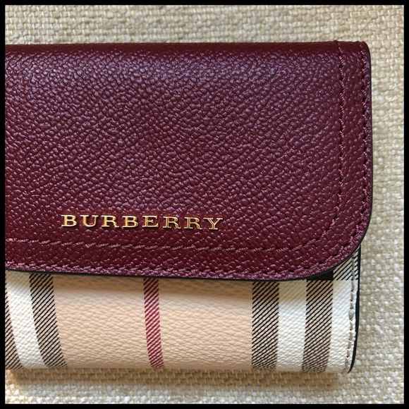 Burberry Handbags - Burberry Haymarket Wallet. Vintage Check. Classic.